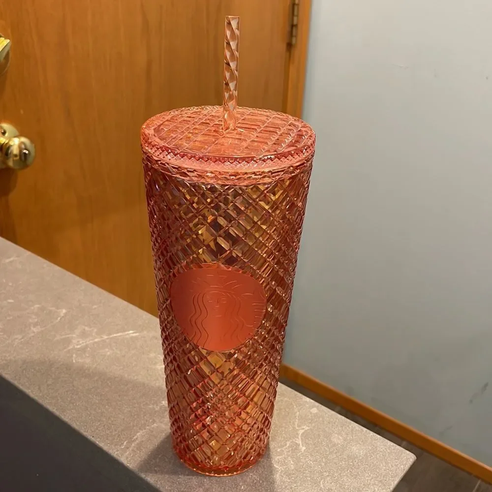 NWT Starbucks Rose Gold Christmas 2021 Starbucks Tumbler